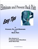 Eliminate & Prevent Back Pain E-book
